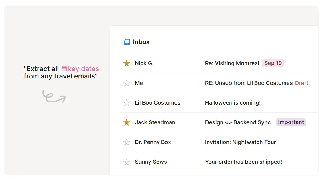 Notion Mail AI