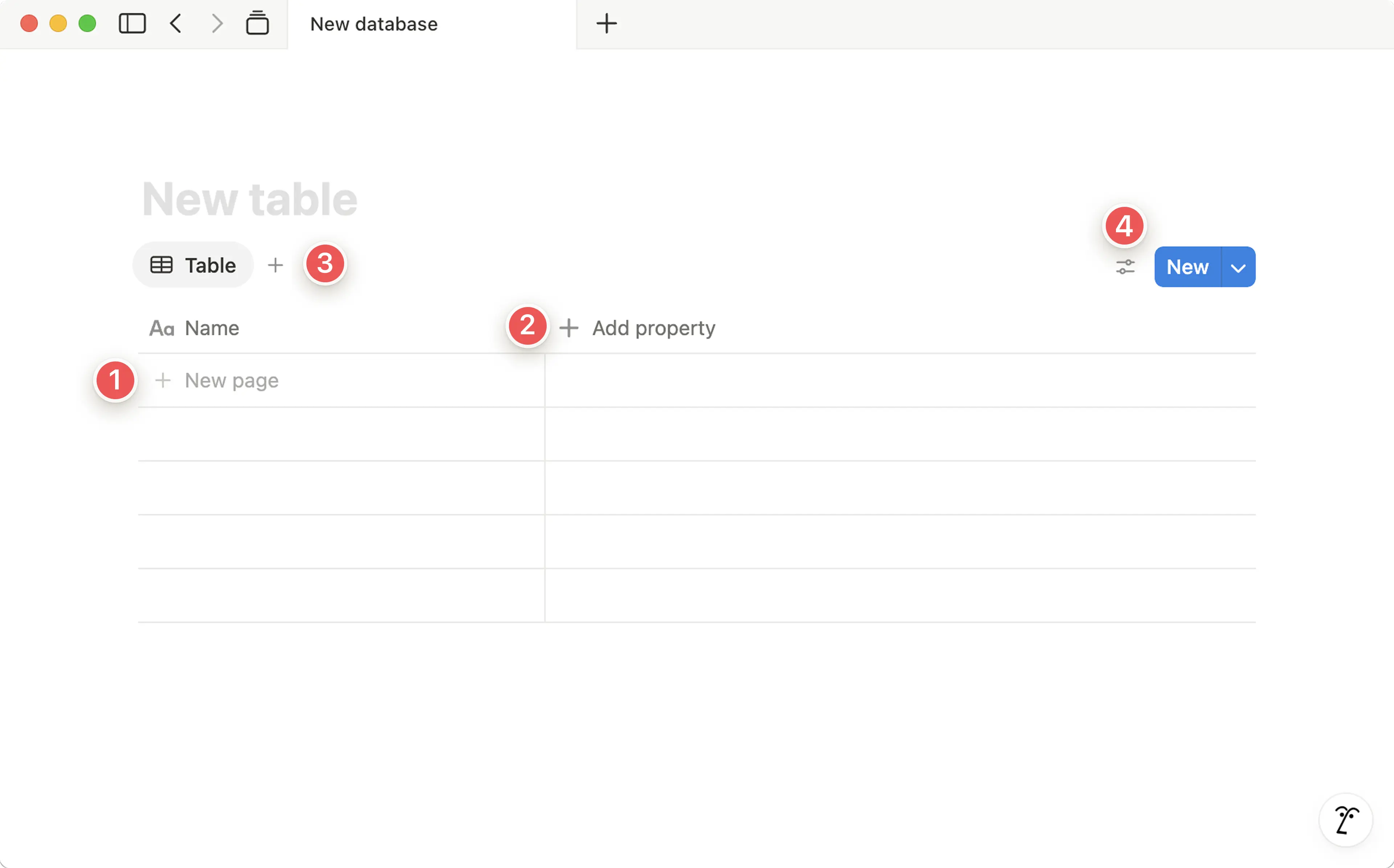 Database tour