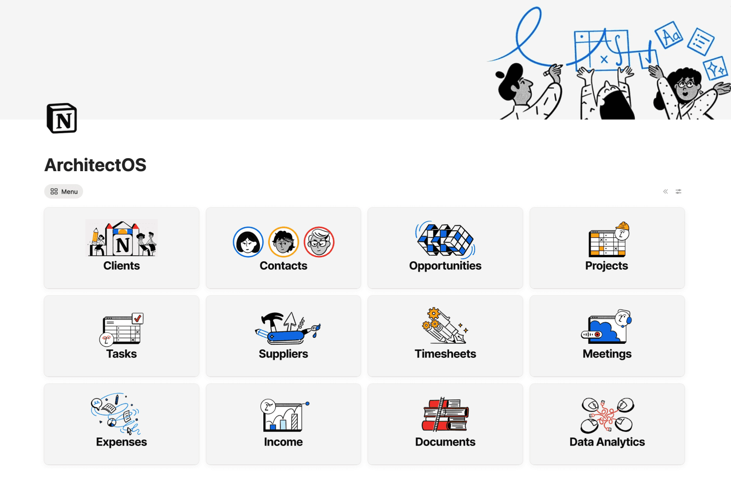 ArchitectOS: Workspace for Architecture & Design Studio